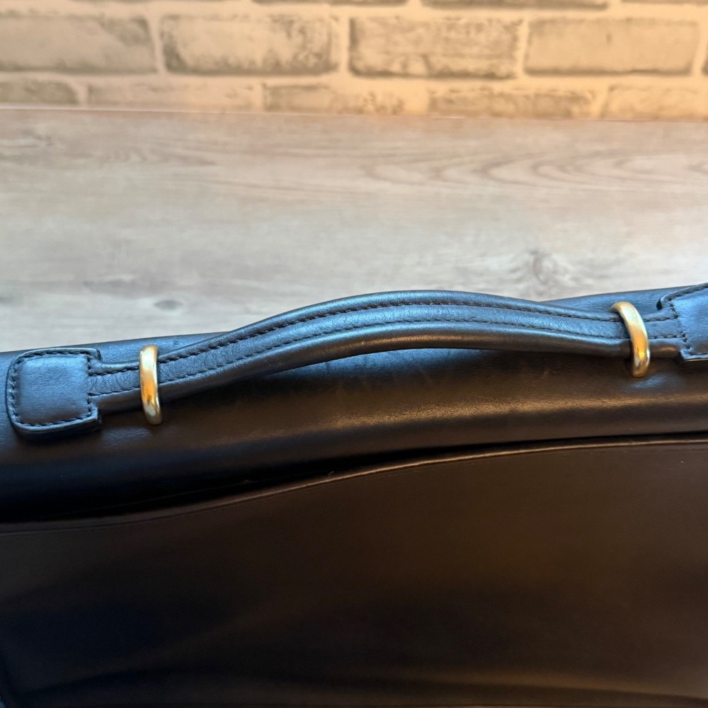 Coach Leather Briefcase Black - Picture 8 of 16